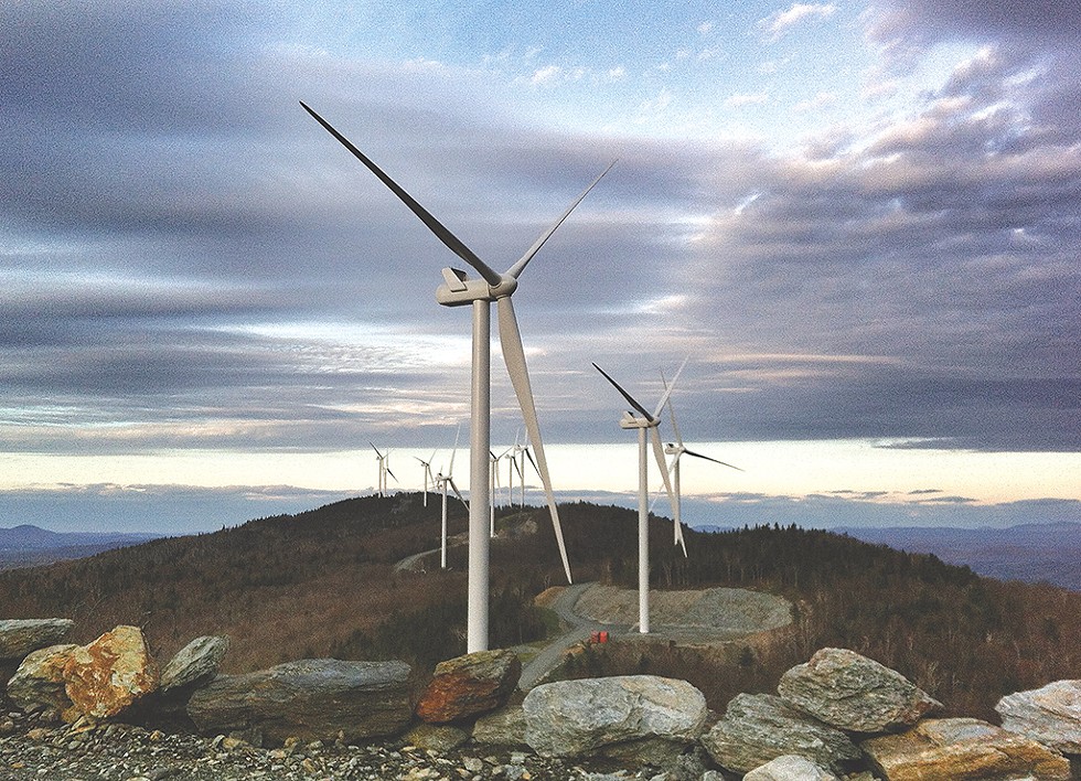 Lowell wind turbines - FILE: KERRIE PUGHE