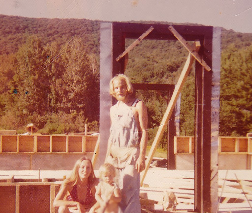 Melinda and Rick Moulton with their son, Eli, in 1974 - COURTESY