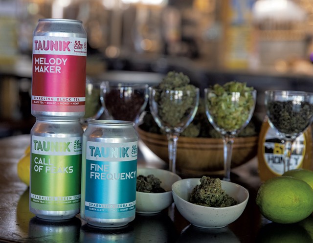 Taunik's tea-based CBD beverages - JAMES BUCK