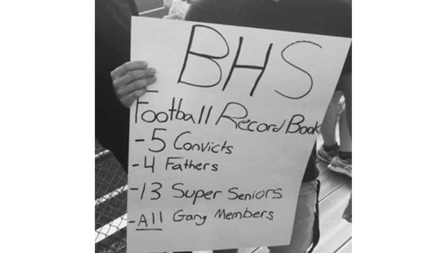 Racial Incidents Mar Burlington High Homecoming Football Game
