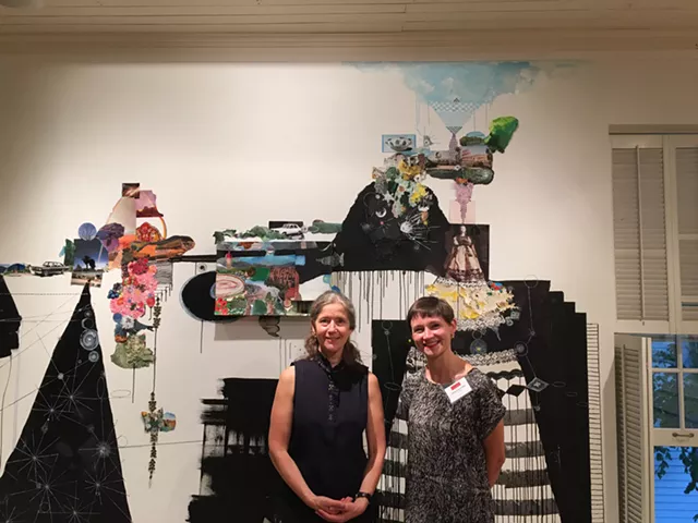 Sally Gil Travels Through Time and Space With Collage