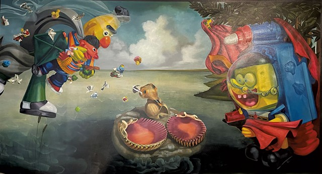 "Birth of Venus With Toys" by Emilia Olson - COURTESY