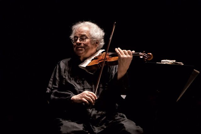Itzhak Perlman at the Flynn in March - COURTESY OF LUKE AWTRY PHOTOGRAPHY