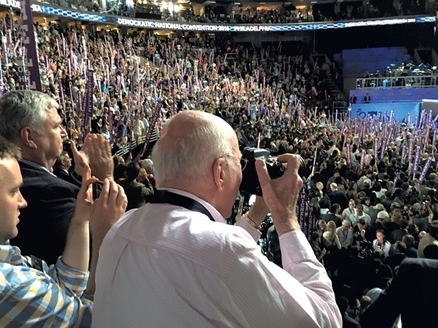 Sen. Patrick Leahy at the 2016 Democratic National Convention - PAUL HEINTZ