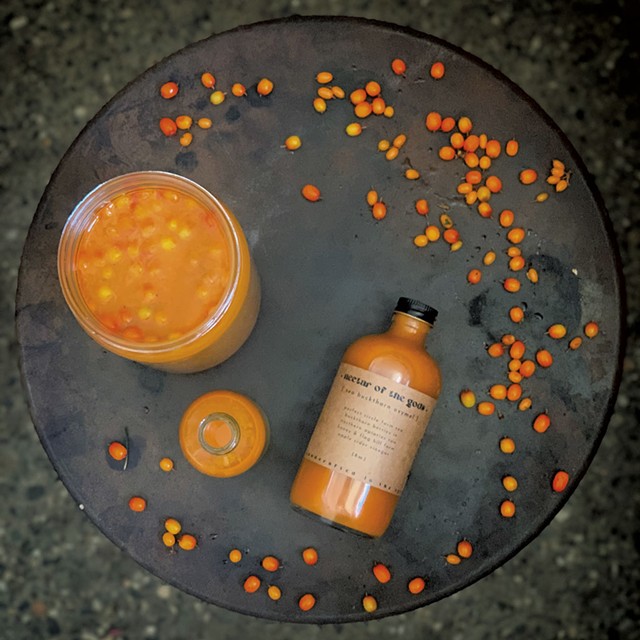 Nectar of the Gods with sea buckthorn berries - COURTESY