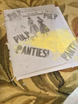 Peace Paper Project Turns Underwear to Art at Local Colleges