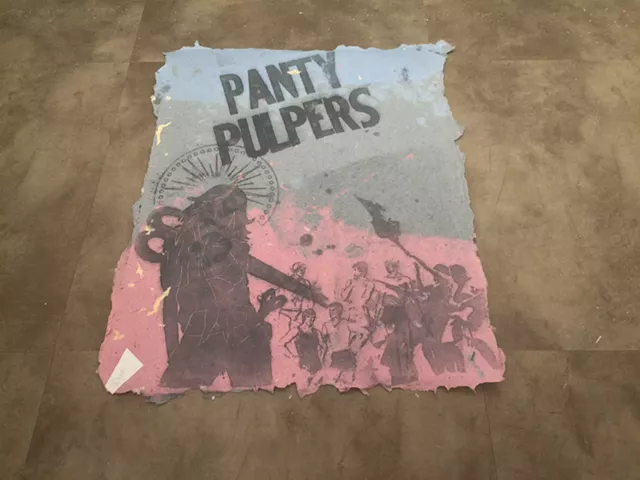 Peace Paper Project Turns Underwear to Art at Local Colleges