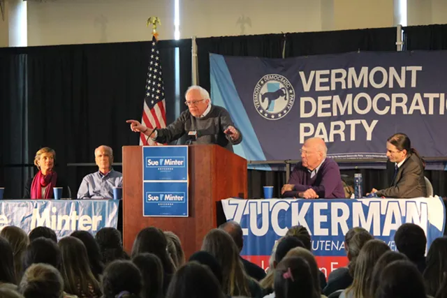 Sanders Puts National Fundraising List to Work for Minter, Zuckerman