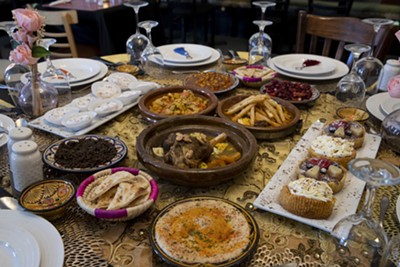 A spread of food at Little Morocco Café in 2020 - FILE: JAMES BUCK