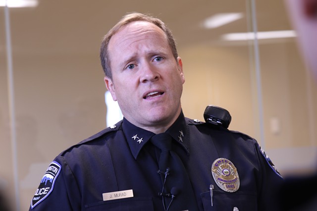 Acting Burlington Police Chief Jon Murad - FILE: COURTNEY LAMDIN ©️ SEVEN DAYS