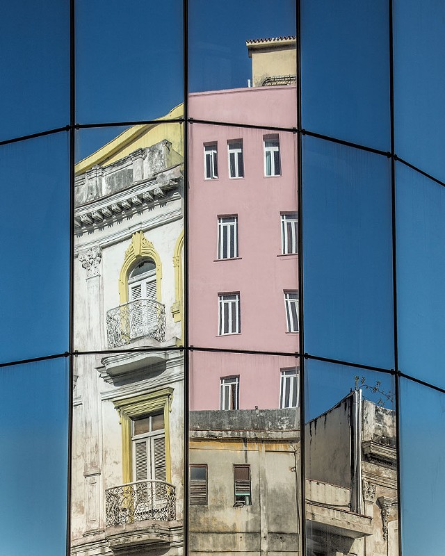 "Reflecting Havana's Past" by Elliot Burg - COURTESY