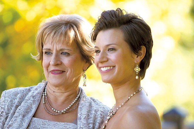 Cassandra Johnston (right) with her mom, Susan Duchnycz - COURTESY
