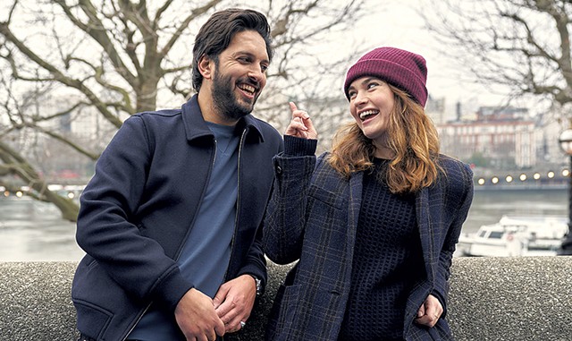 Shazad Latif and Lily James in What's Love Got To Do With It? - COURTESY OF ROBERT VIGLASKY/STUDIOCANAL SAS AND SHOUT! STUDIOS