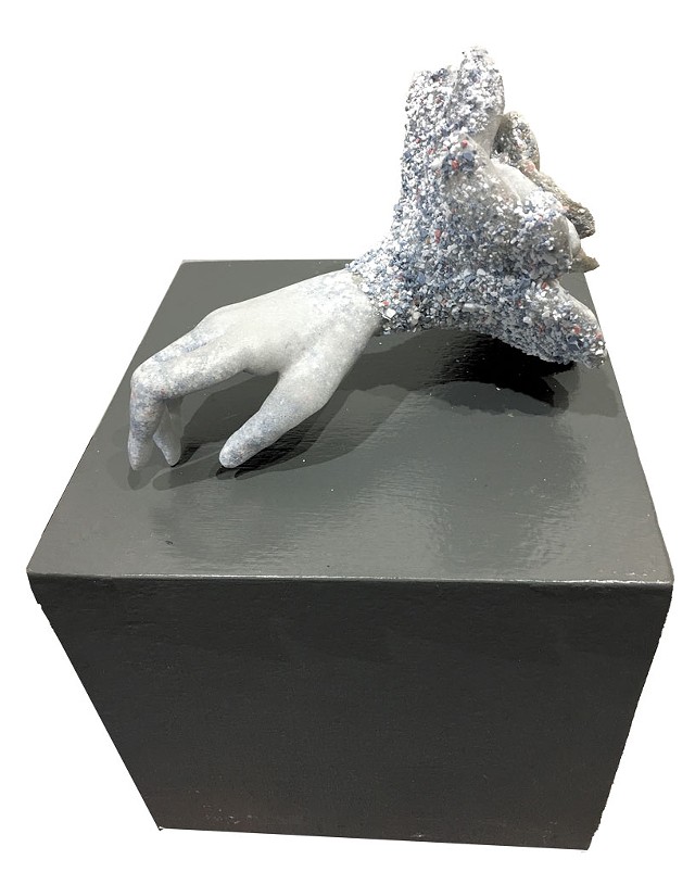 Sculpture from "Cuffed" series by Leslie Fry - COURTESY