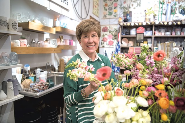 Jana Queli, Co-Owner of Home & Garden Fairmount, Fresh Flower Arranging in Burlington - Daria Bishop