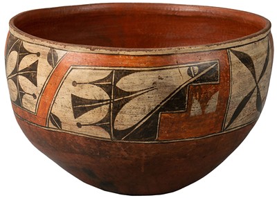 Maker formerly known [Ts'iya (Zia Pueblo)], Dough Bowl, Collection of Shelburne Museum, Anthony and Teressa Perry Collection of Native American Art - COURTESY OF ANDY DUBACK