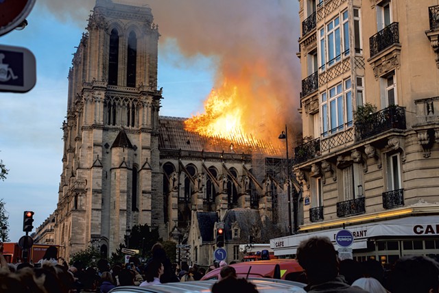 The 2019 fire at Notre-Dame - MATTHEW LOCKHART