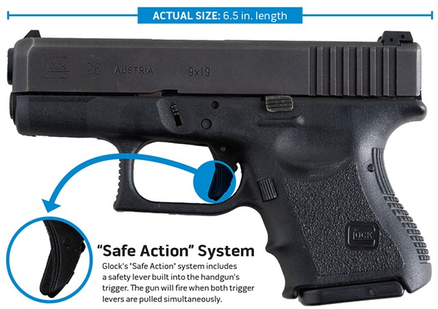 Glock's "Safe Action" System - COURTESY OF ASKILD ANTONSEN/CREATIVE COMMONS