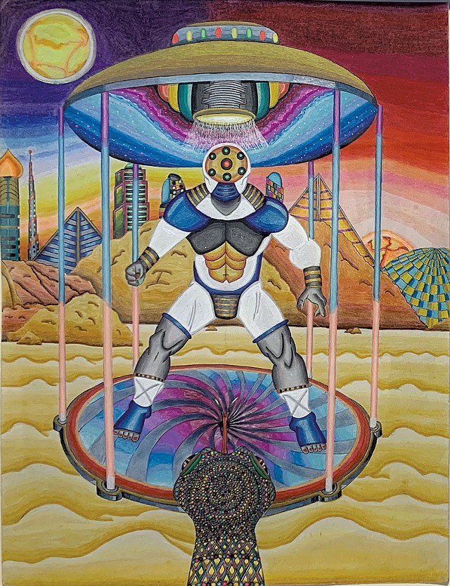 "Carousel Protector of the Seven Worlds" by Denver Ferguson - AMY LILLY