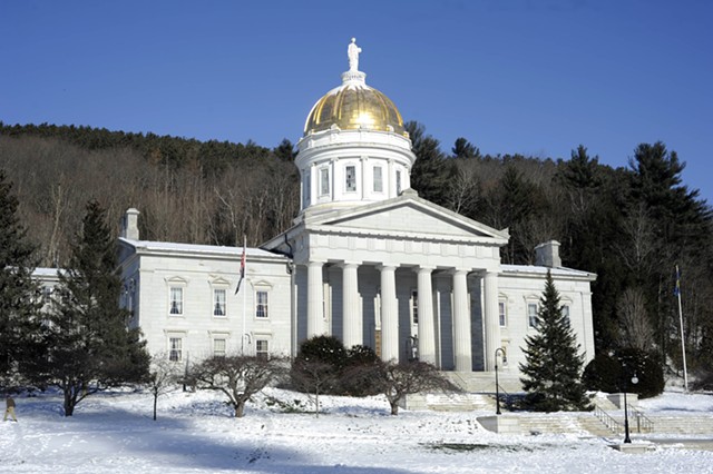 Vermont Statehouse - JEB WALLACE-BRODEUR