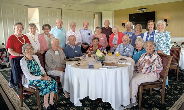 The Burlington High School class of 1953's 70th reunion - DARIA BISHOP