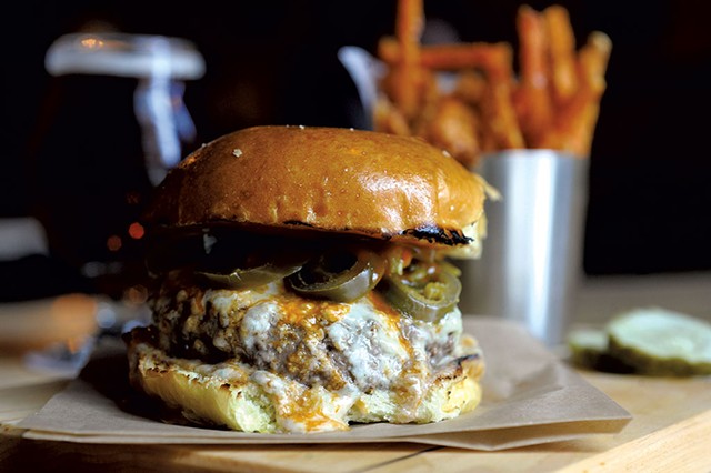 Buffalo Bleu burger - FILE: JEB WALLACE-BRODEUR