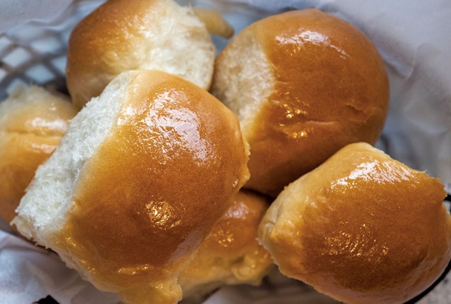 Fresh-baked rolls - JEB WALLACE-BRODEUR