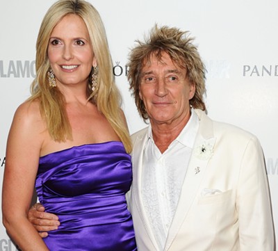 Penny Lancaster and Rod Stewart - FEATUREFLASH | DREAMSTIME