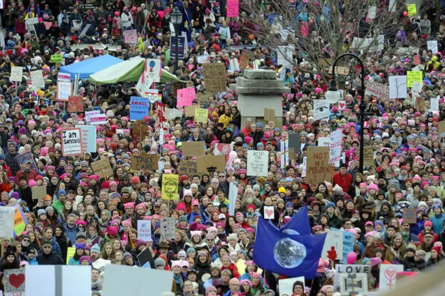 Scenes From the Women&rsquo;s March on Montpelier