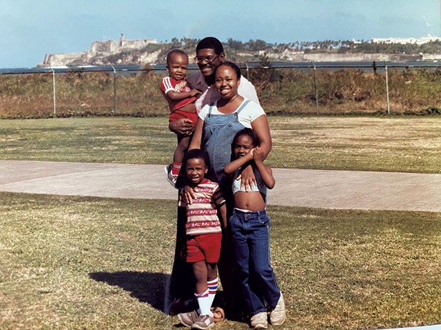 The Taulton family in the early 1980s - COURTESY OF THE TAULTON FAMILY