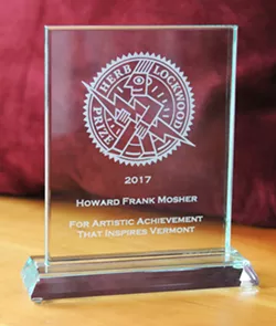 Howard Frank Mosher Wins Herb Lockwood Arts Prize
