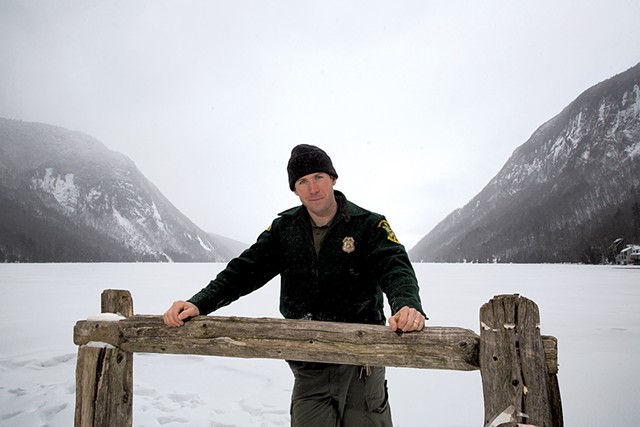 Thin Ice Breaks, and a Game Warden Launches a Dangerous Rescue, Crime, Seven Days