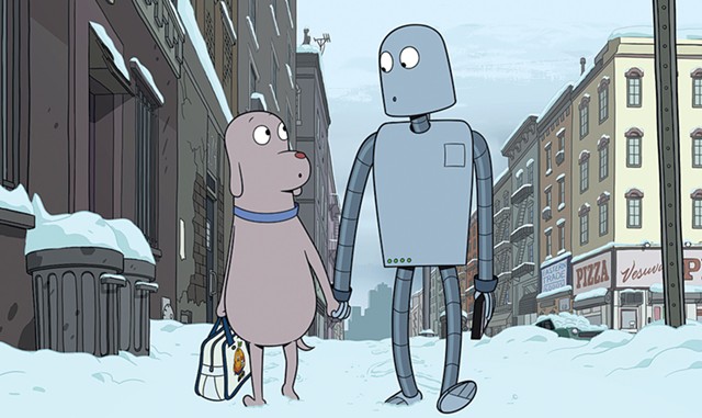 A dog and a robot find platonic love in an all-ages, Oscar-nominated animation from Spain. - COURTESY OF NEON