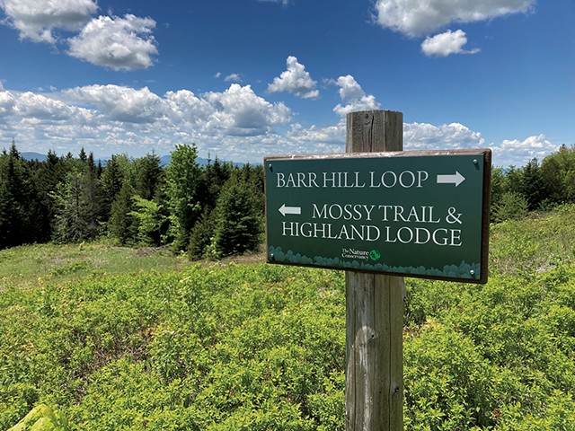 Barr Hill trail - FILE: SALLY POLLAK