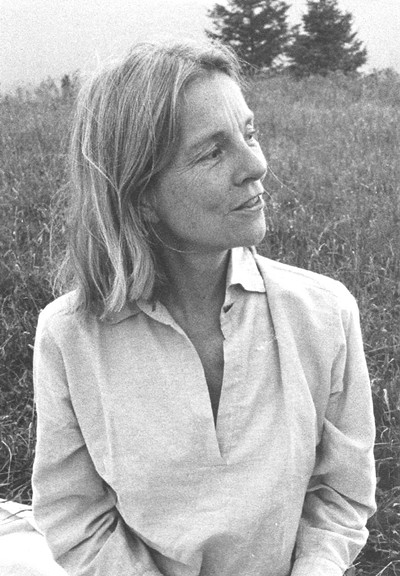 Judith Jones circa 1982 in Walden - COURTESY OF BRONWYN DUNNE