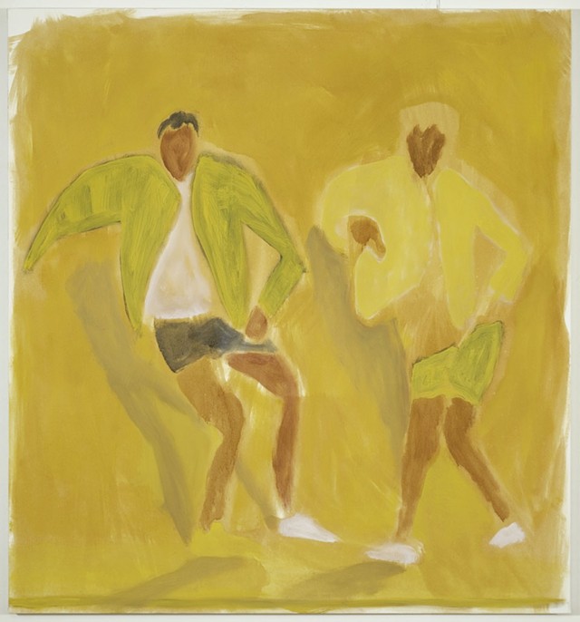 "Together Black and Yellow" by Enrico Riley - COURTESY