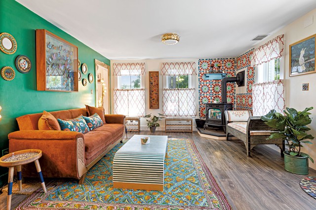 A Moroccan-themed entry room at Sparkle on the Rocks - BARBEE HAUZINGER/OWL'S IRIS PHOTOGRAPHY