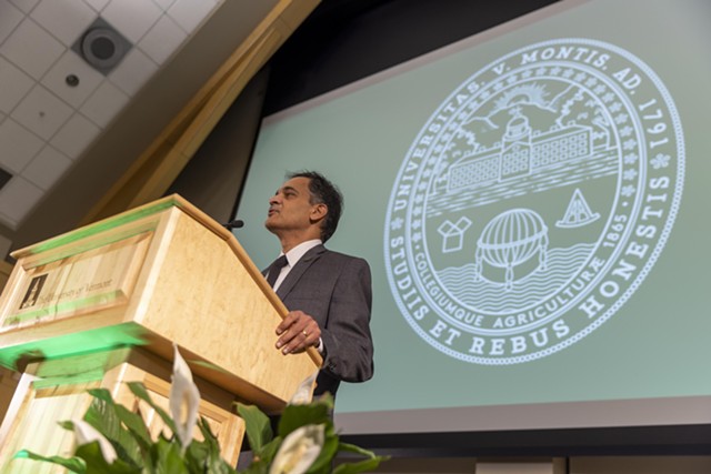 UVM president Suresh Garimella - JAMES BUCK