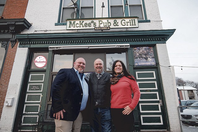 From left: Ryan Johnston, Lance McKee and Jamie Lacourse - COURTESY