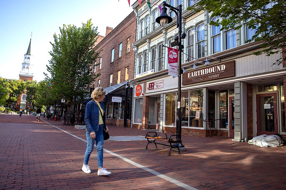 Church Street in Burlington - JAMES BUCK