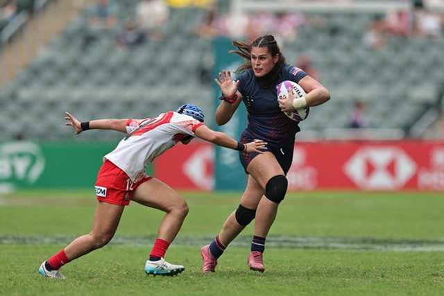 Ilona Maher - COURTESY OF MIKE LEE/USA RUGBY