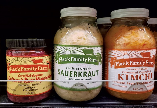 Flack Family Farm products at City Market - RACHEL STEARNS