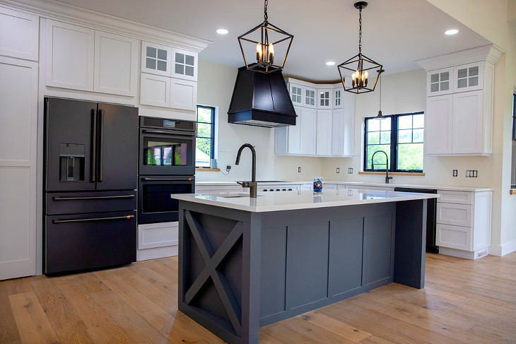 The Lavallees' dream kitchen, built with support from Union Bank - JAMES BUCK