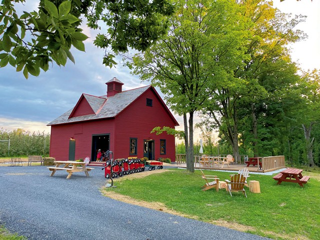 Sunrise Orchards' new farmstand - COURTESY