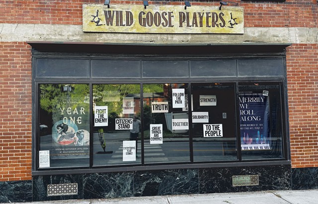 Wild Goose Players' new theater - COURTESY