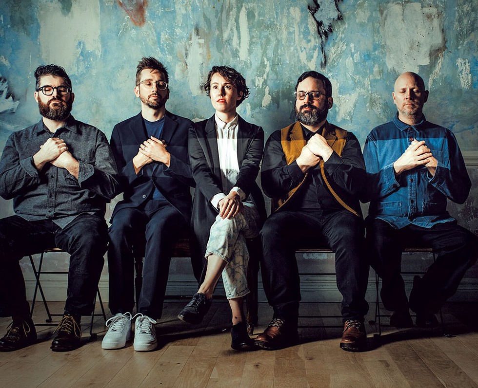 Sō Percussion with Caroline Shaw - COURTESY OF ANJA SCH&Uuml;TZ