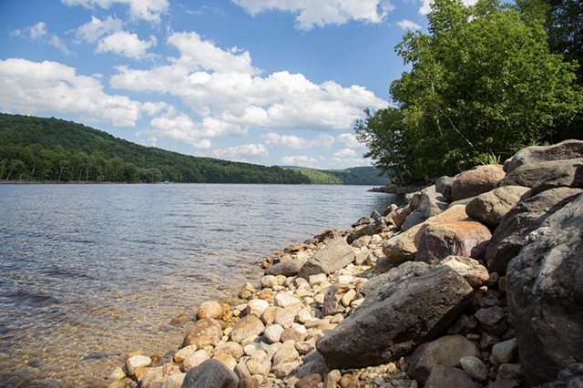 Harriman Reservoir, also known as Lake Whitingham, in Wilmington - COURTESY OF KEVIN BARRY