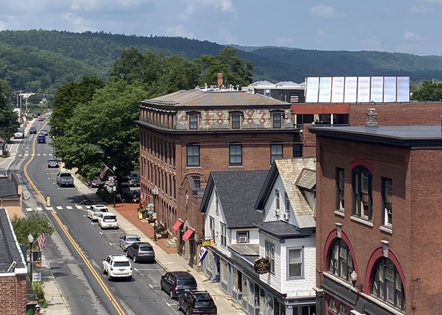 Downtown Bellows Falls - NINA SABLAN