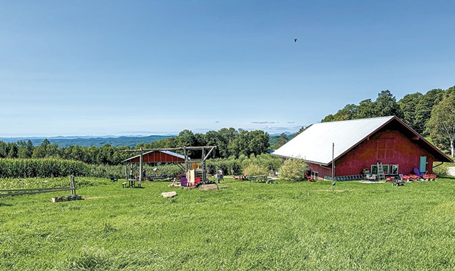 The farmstand at Burtt's Apple Orchard - SUZANNE PODHAIZER