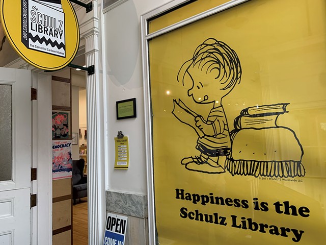 The Schulz Library at the Center for Cartoon Studies - MELISSA PASANEN ©️ SEVEN DAYS